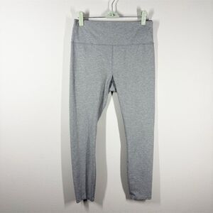 prAna Women's Heavana 7/8 Leggings Size L Heather Gray Soft Yoga Gym Activewear‎
